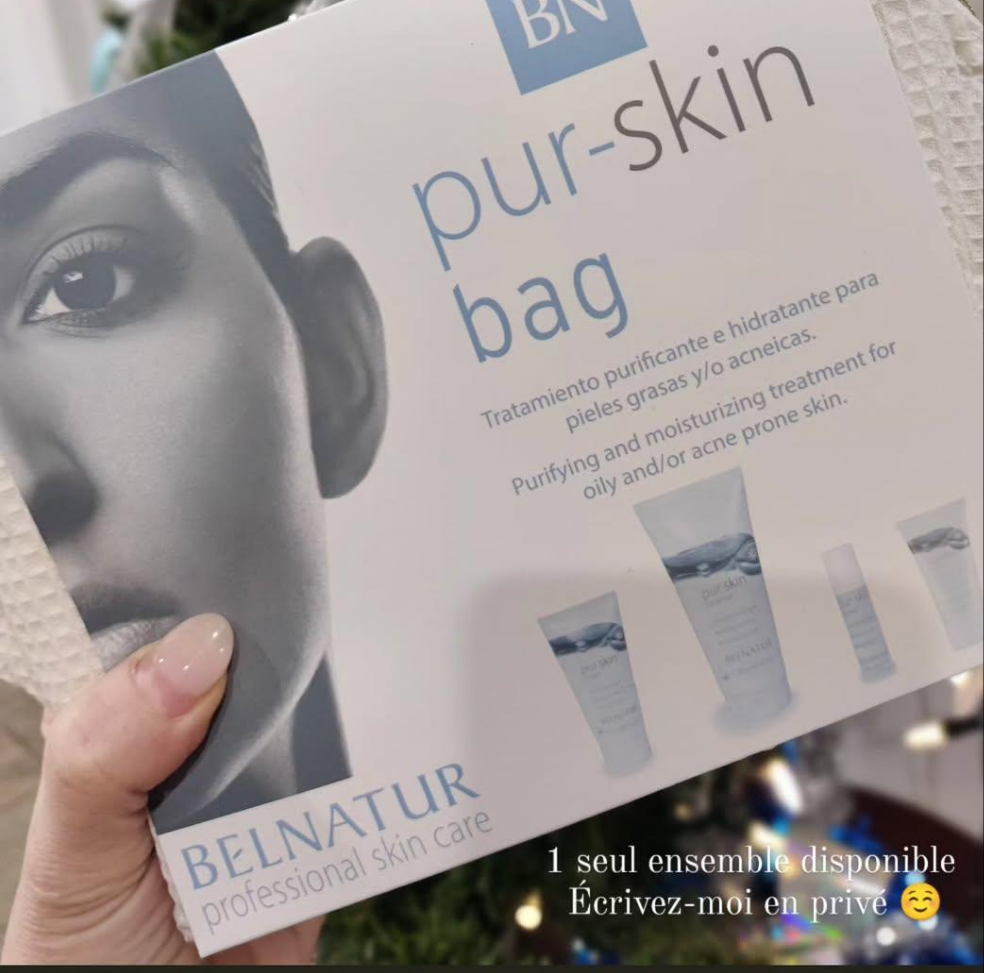 Purskin trousse 4 produits+ un facial ado ou beauté minute
