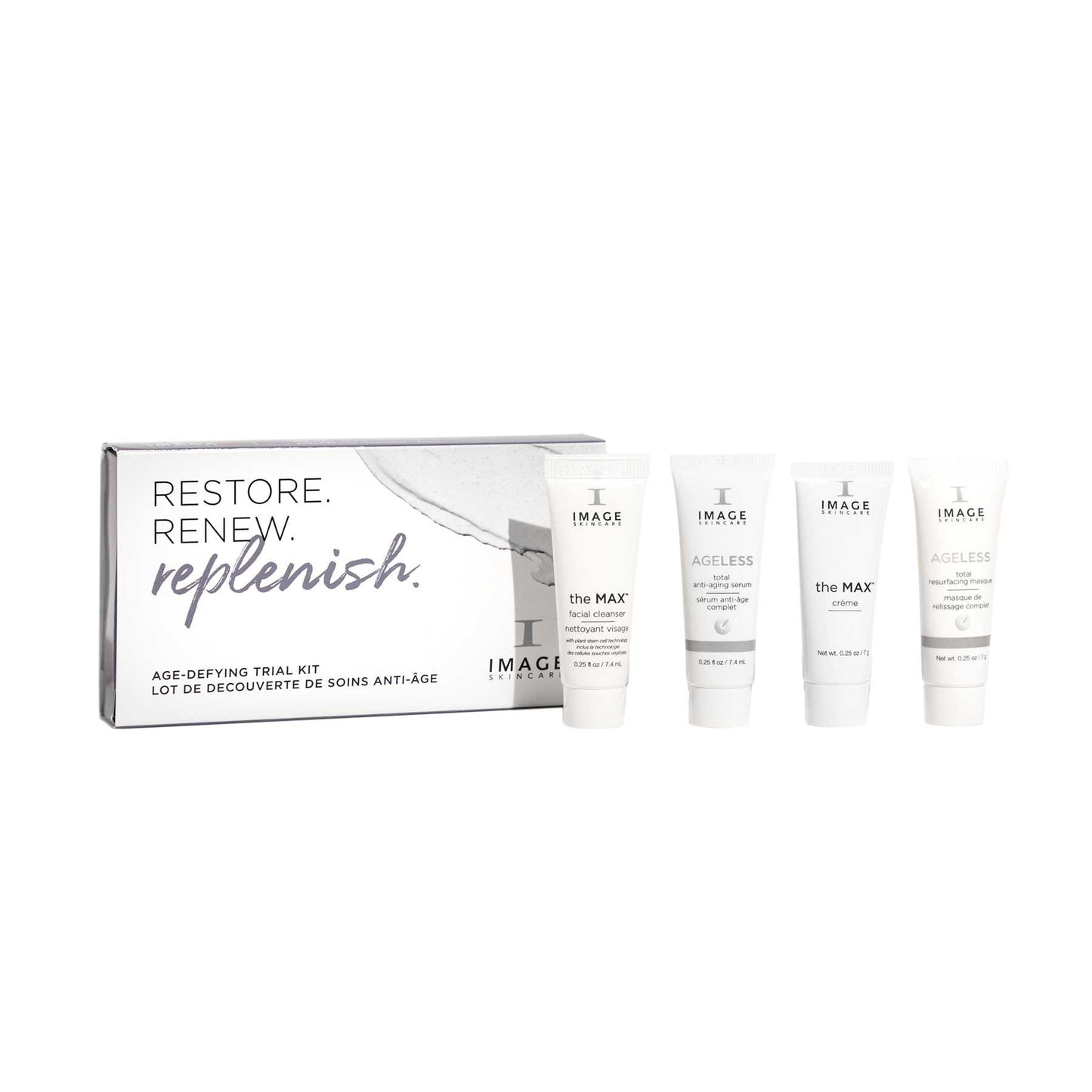 I TRIAL REPLENISH (Lot de découverte de soins Anti-âge)