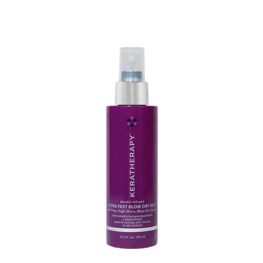 Ultra fast blow dry mist