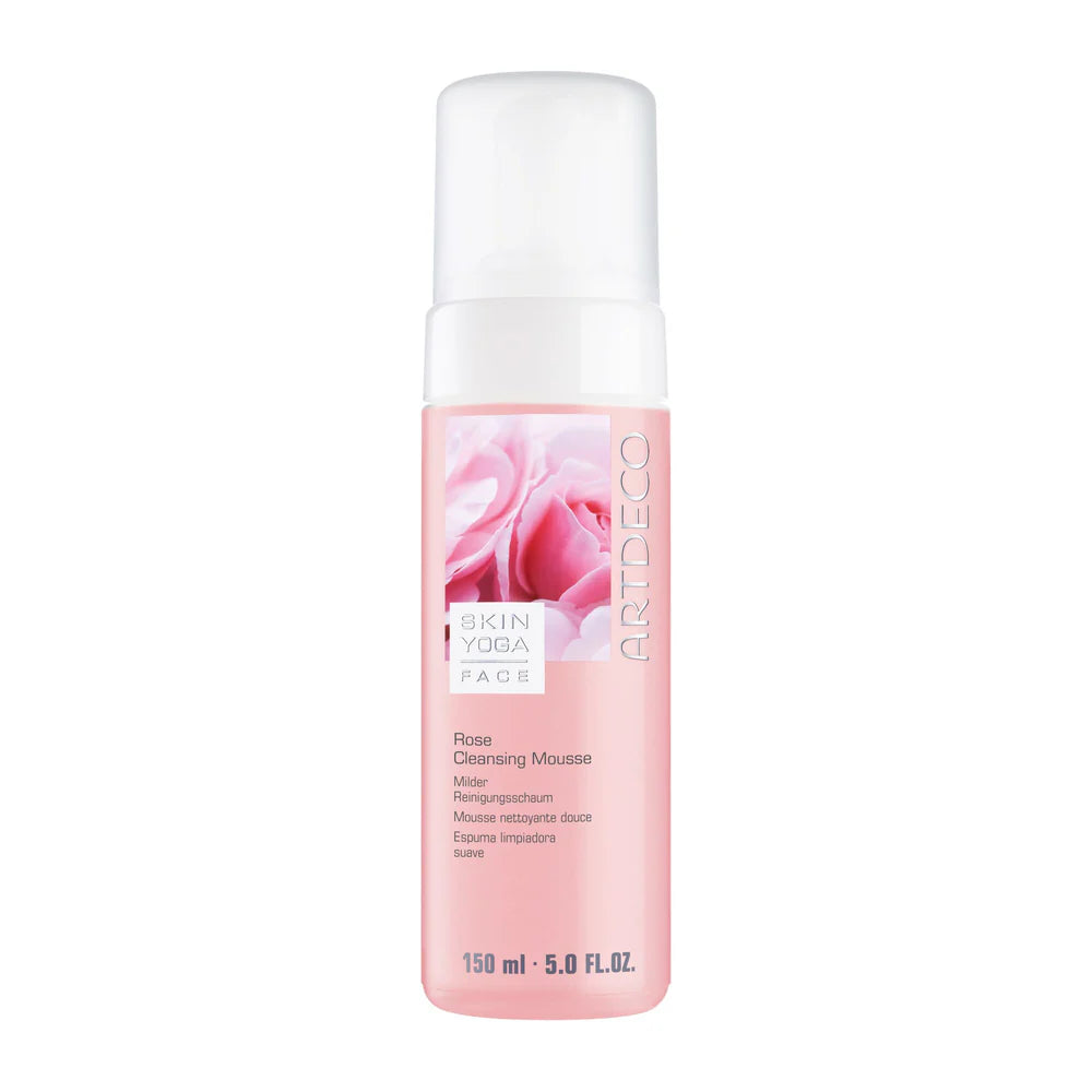 Mousse nettoyante à la rose 150 ml