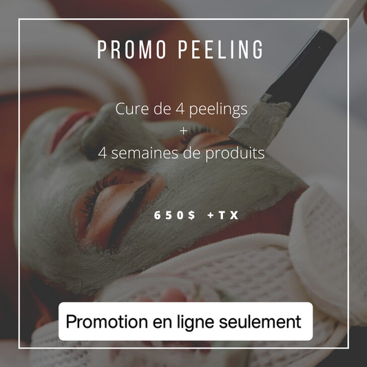 Cure de 4 peelings